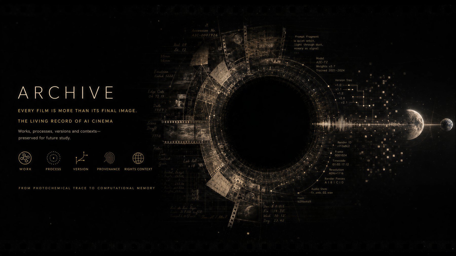 AI Film Museum — Archive section 1